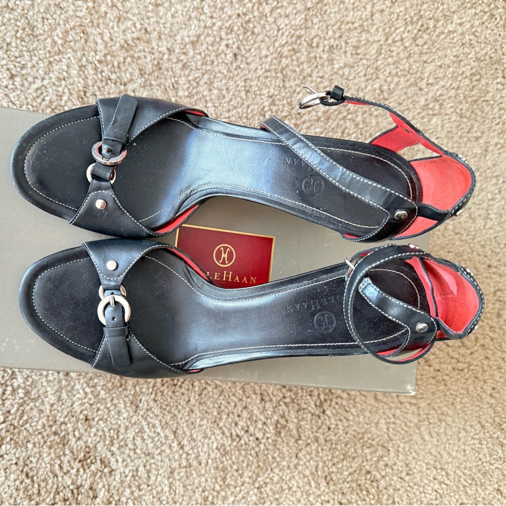 Cole Haan Black Lexa Sandal